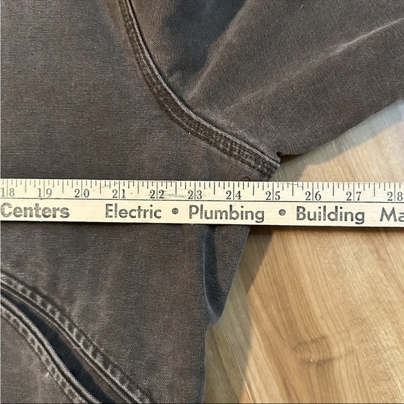 Vintage Y2K Carhartt J146 CHT “chestnut” blanket lined duck Detroit 2004 - Picture 9 of 15